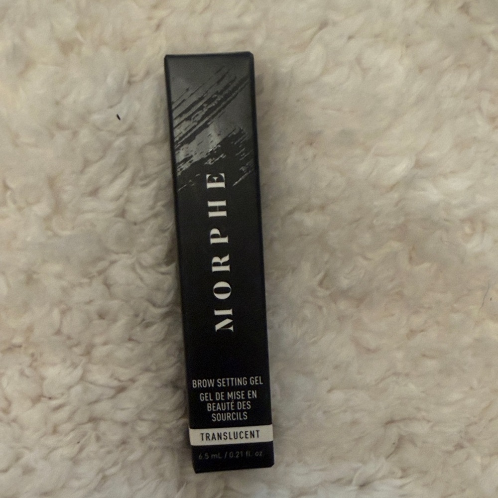 Morphe Translucent Brow Gel in Black Packaging